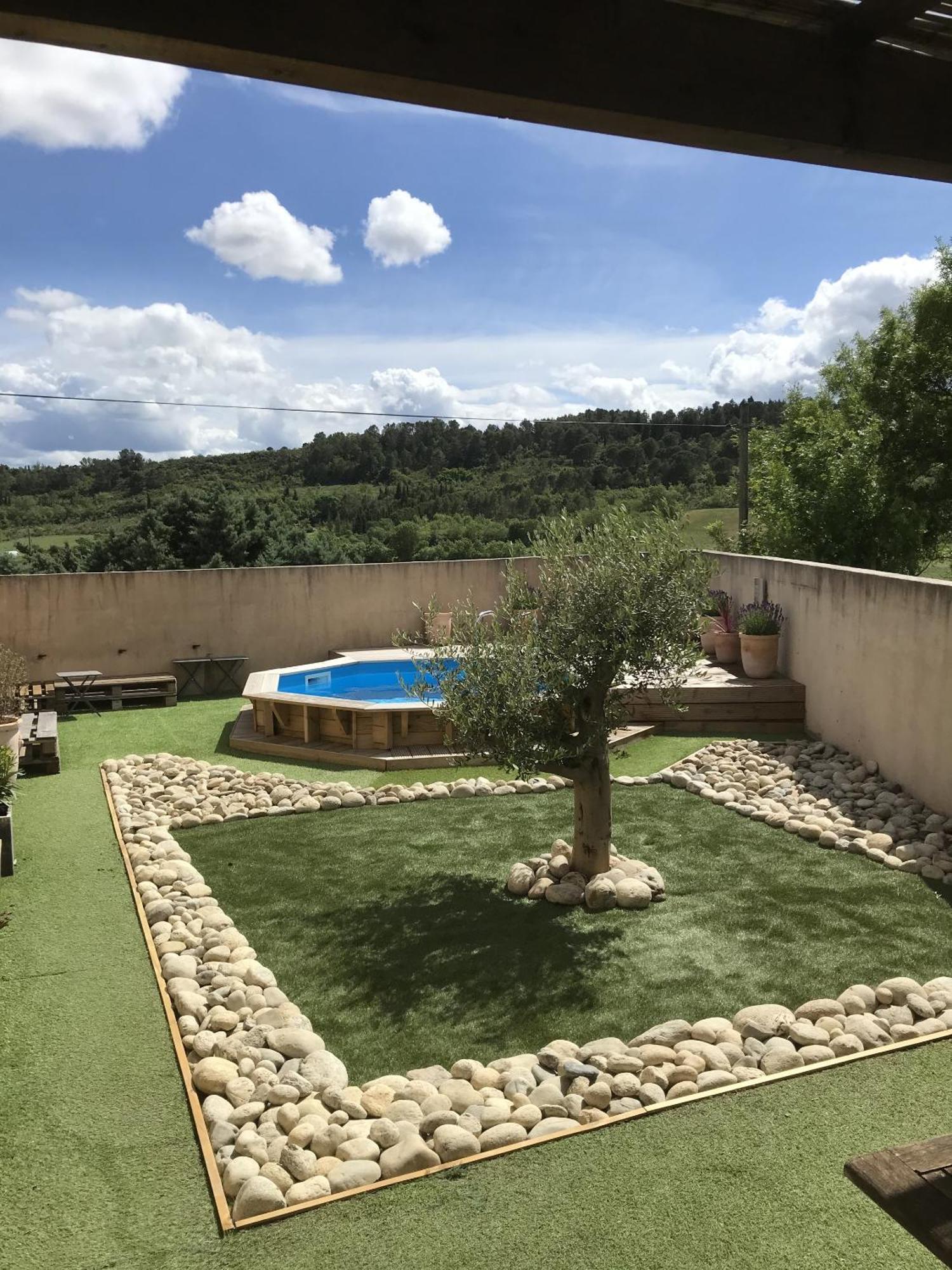 Le Gîte de la Bade Villegailhenc Cameră foto
